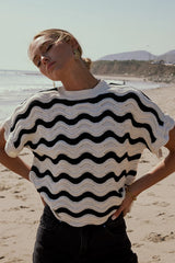 Marlene Wavy Sweater FINAL SALE