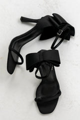 Marcel Bow Heels in Black