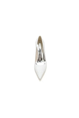 Simple Glitter Pointed Toe Slip on Wedding Shoes
