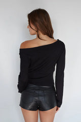 Tatum Off the Shoulder Knit Top
