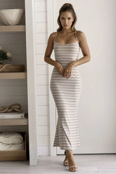 Birch Striped Mermaid Dress