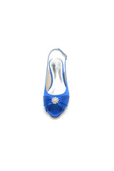 Open Toe Flats with Bow Cocktail