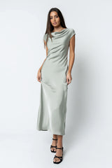 Korri Satin Maxi Dress