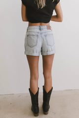 Vinnie Crossover Denim Shorts FINAL SALE