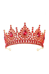 Half Circle Crystal Tiara