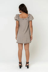 Lowen Plaid Babydoll Dress