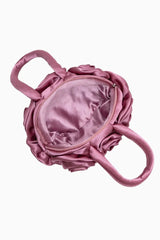 Francine Satin Flower Handbag