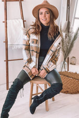Brown Plaid Jacket