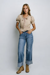 Rowan Ribbon Trim Blouse