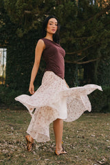 Joanna Floral Midi Skirt FINAL SALE