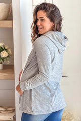 Heather Gray Nursing Hoodie