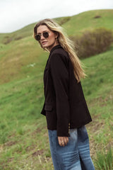 Romaine Blazer in Black FINAL SALE