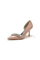 Wedding High Heels with Rhinestone