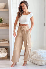 Coffee Cargo Parachute Pants