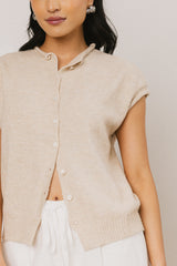 Clark Cardigan in Natural