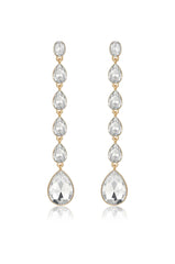 Crystallized Drop Earrings