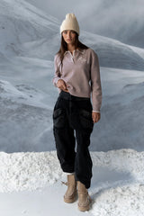 Apres Knit Sweater in Oatmeal FINAL SALE