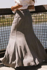 Sunny Maxi Skirt in Grey FINAL SALE