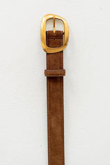 Jonas Asymmetrical Belt in Cognac