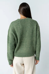 Russel Oversized Sweater in Green