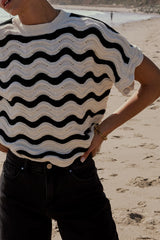 Marlene Wavy Sweater FINAL SALE