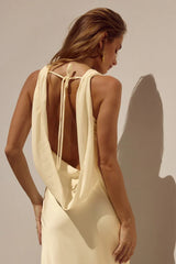 Gabriella Cowl Neck Maxi Dress