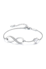 Red Chain Bracelets with Birthstone