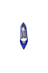 Cocktail Pointed Toe Crystal High Heels