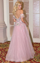 A1479 Blooming Beaded Ball Gown Andrea Leo