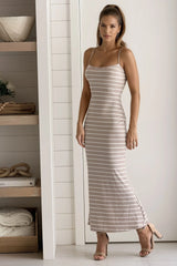 Birch Striped Mermaid Dress