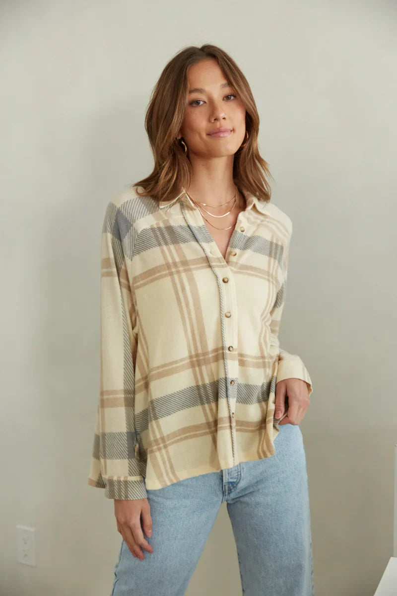 Naya Plaid Oversized Flannel