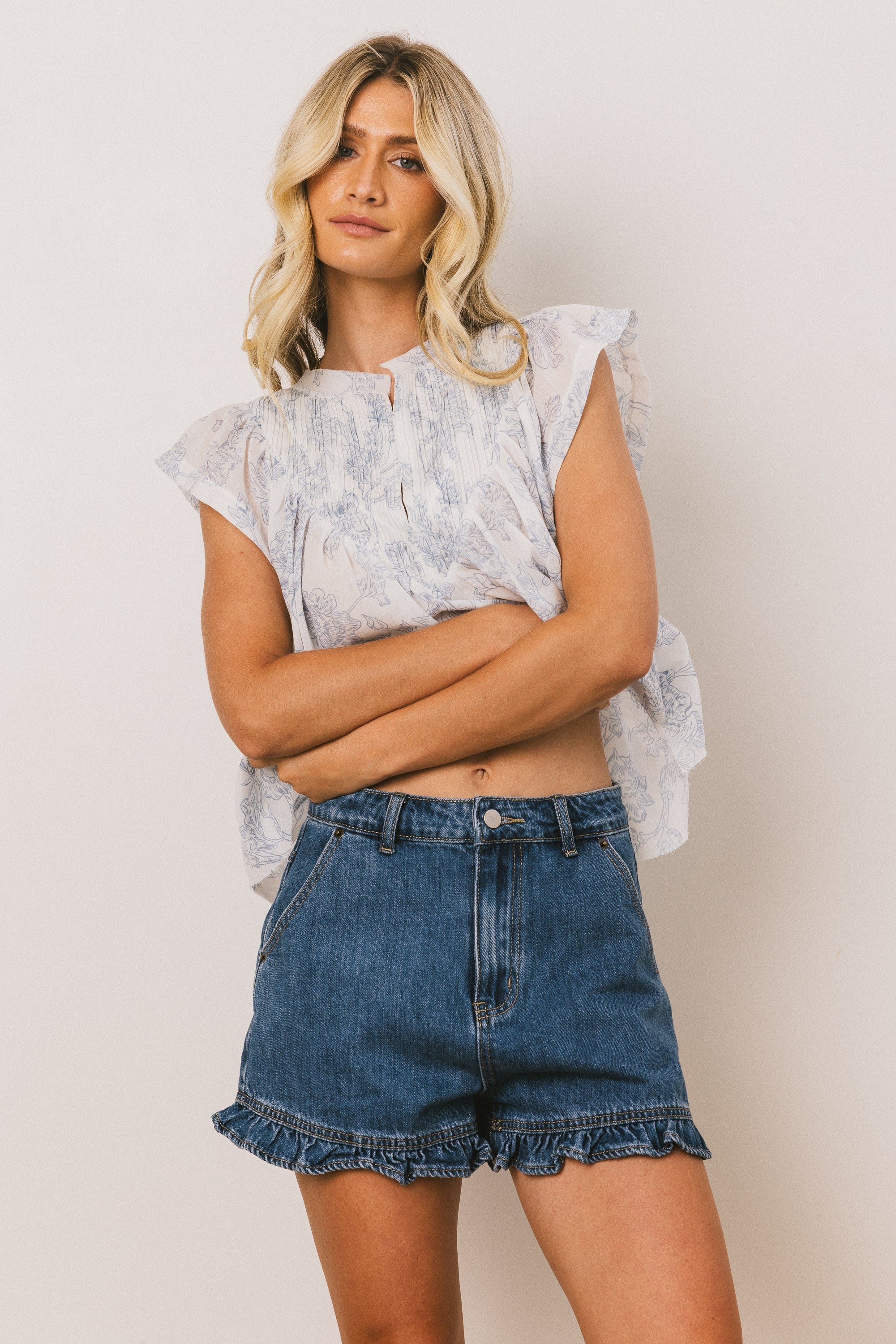 Sasha Ruffled Shorts FINAL SALE