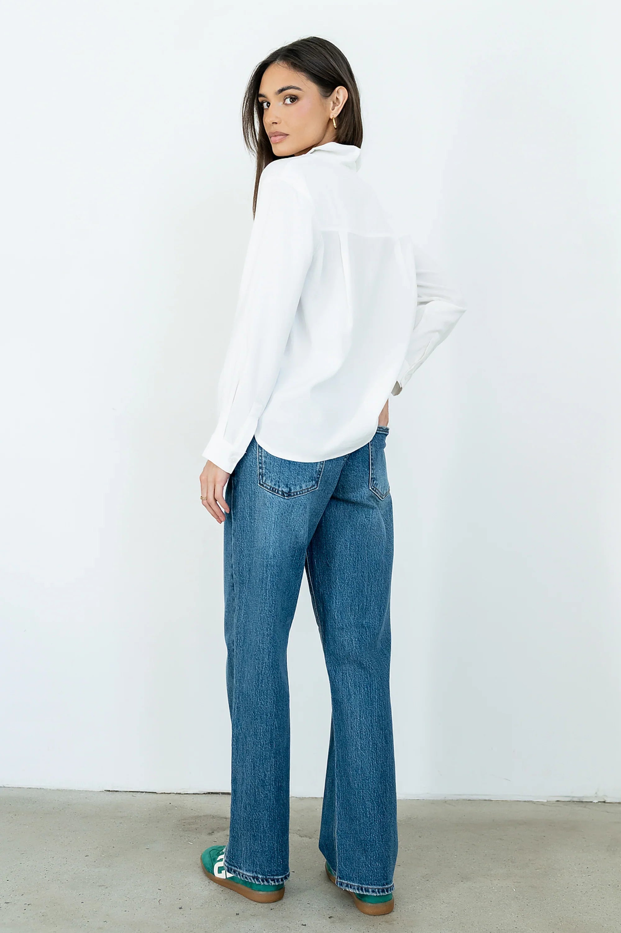 Marshall Straight Leg Jeans in Dark Wash