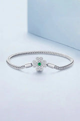 Lucky Four Leaf Clover Bracelet