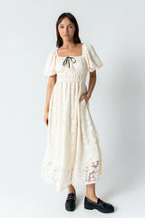 Tracie Sheer Midi Dress