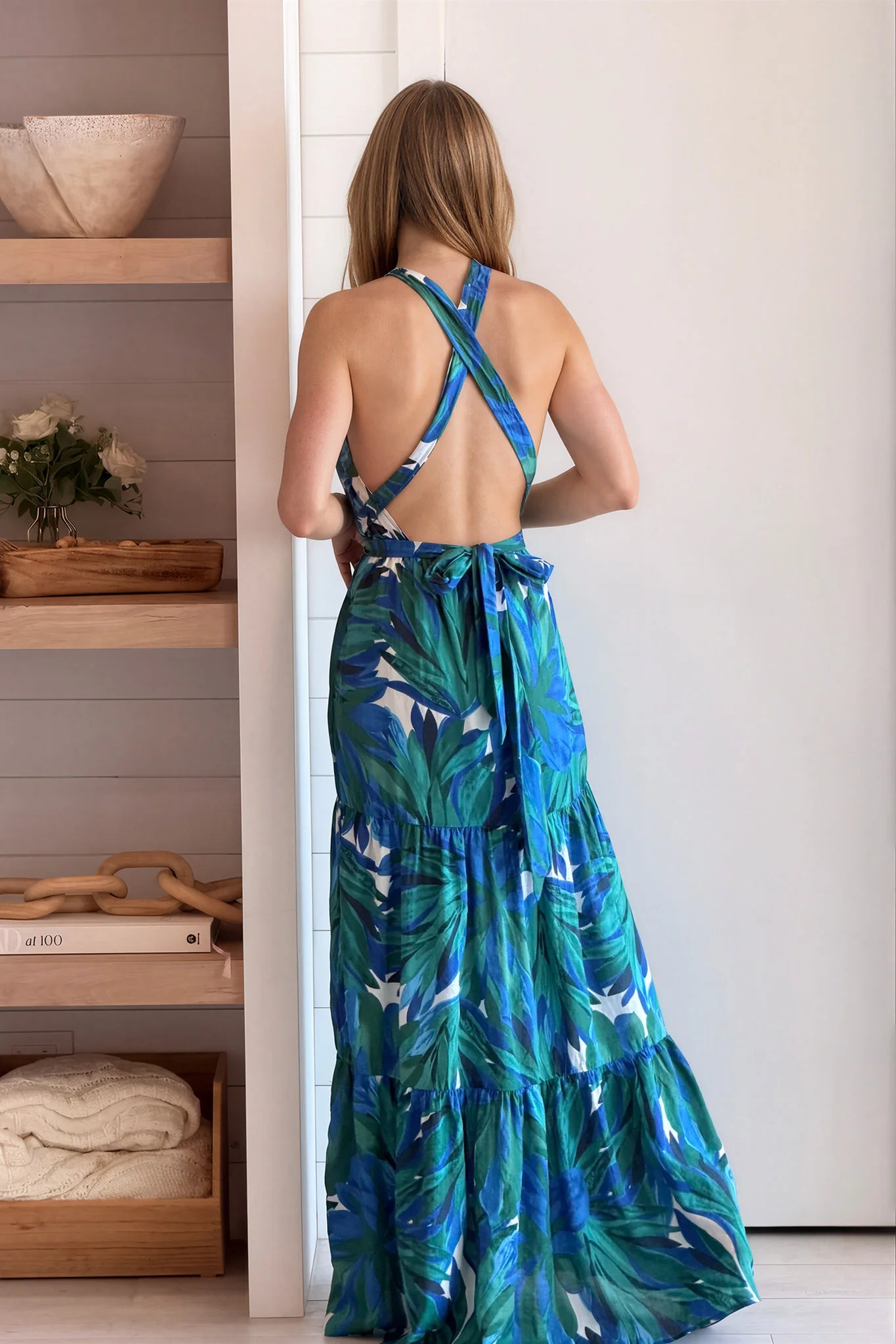 Leaf Multi Way Maxi Dress