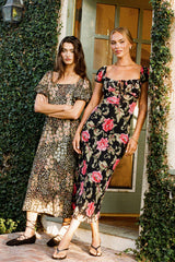 Vienna Floral Maxi Dress FINAL SALE