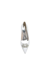 Rhinestone Beaded Glitter Pointed Toe Stiletto Heels