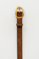 Jonas Asymmetrical Belt in Cognac