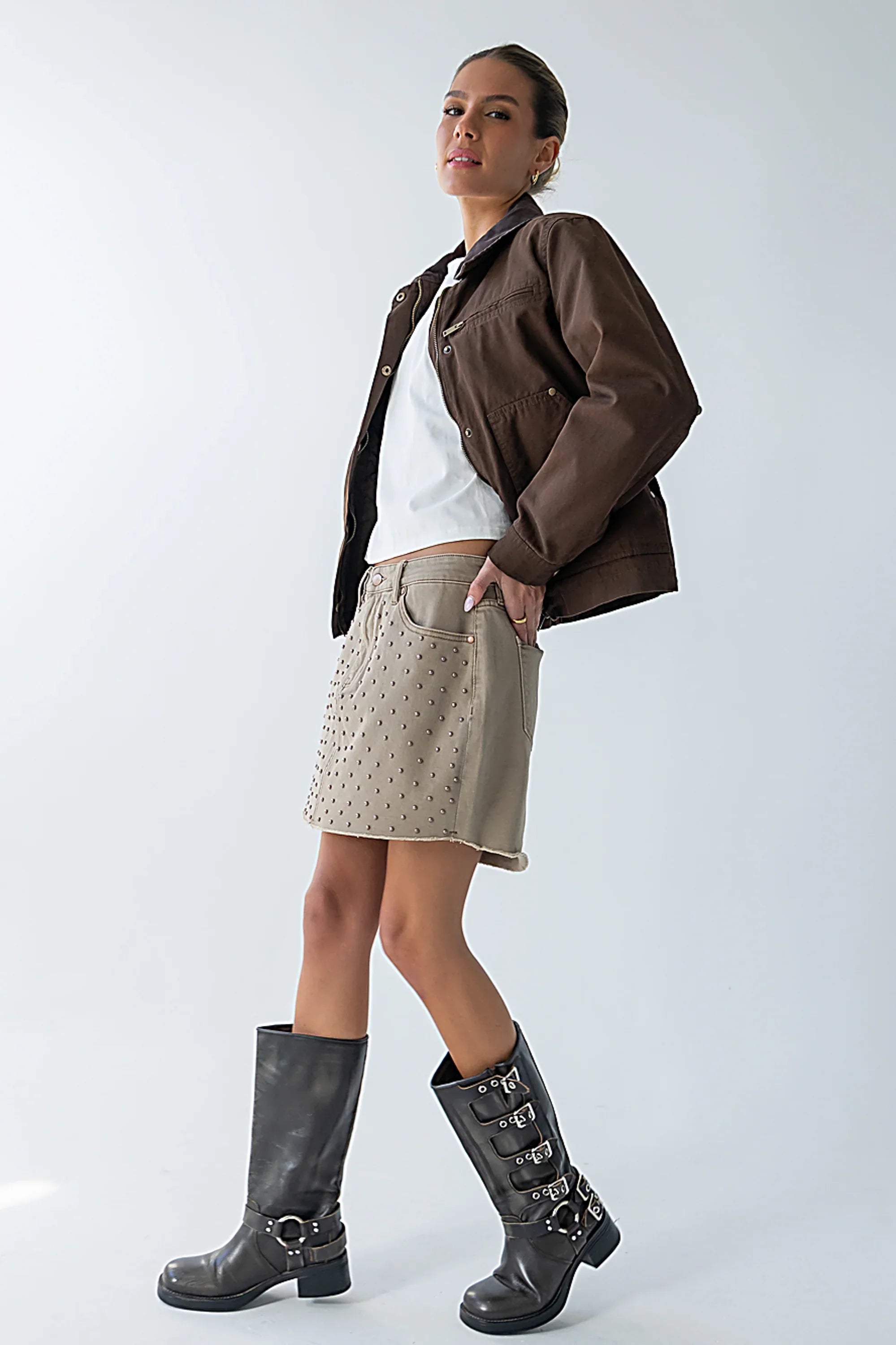 Ember Barn Jacket in Brown