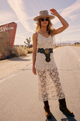 Ninna Floral Midi Dress FINAL SALE