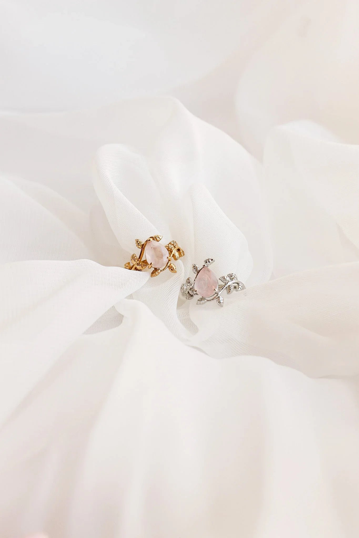 Seraphina Rose Quartz Ring
