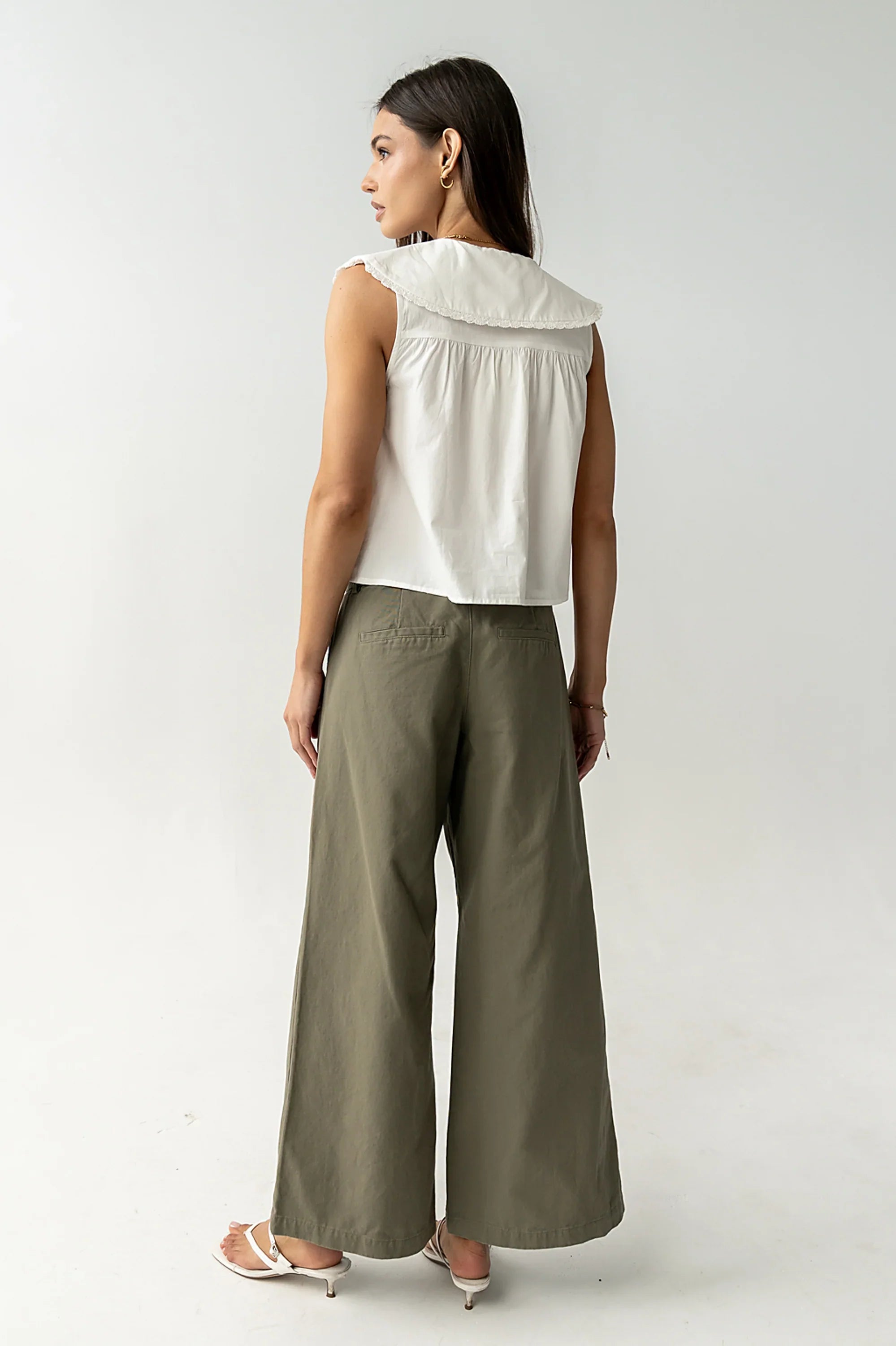 Carlson Collared Top