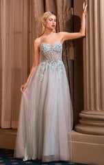 A1478 Weaving Ivy Beaded Gown ANDREA LEO