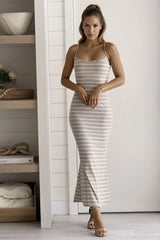 Birch Striped Mermaid Dress