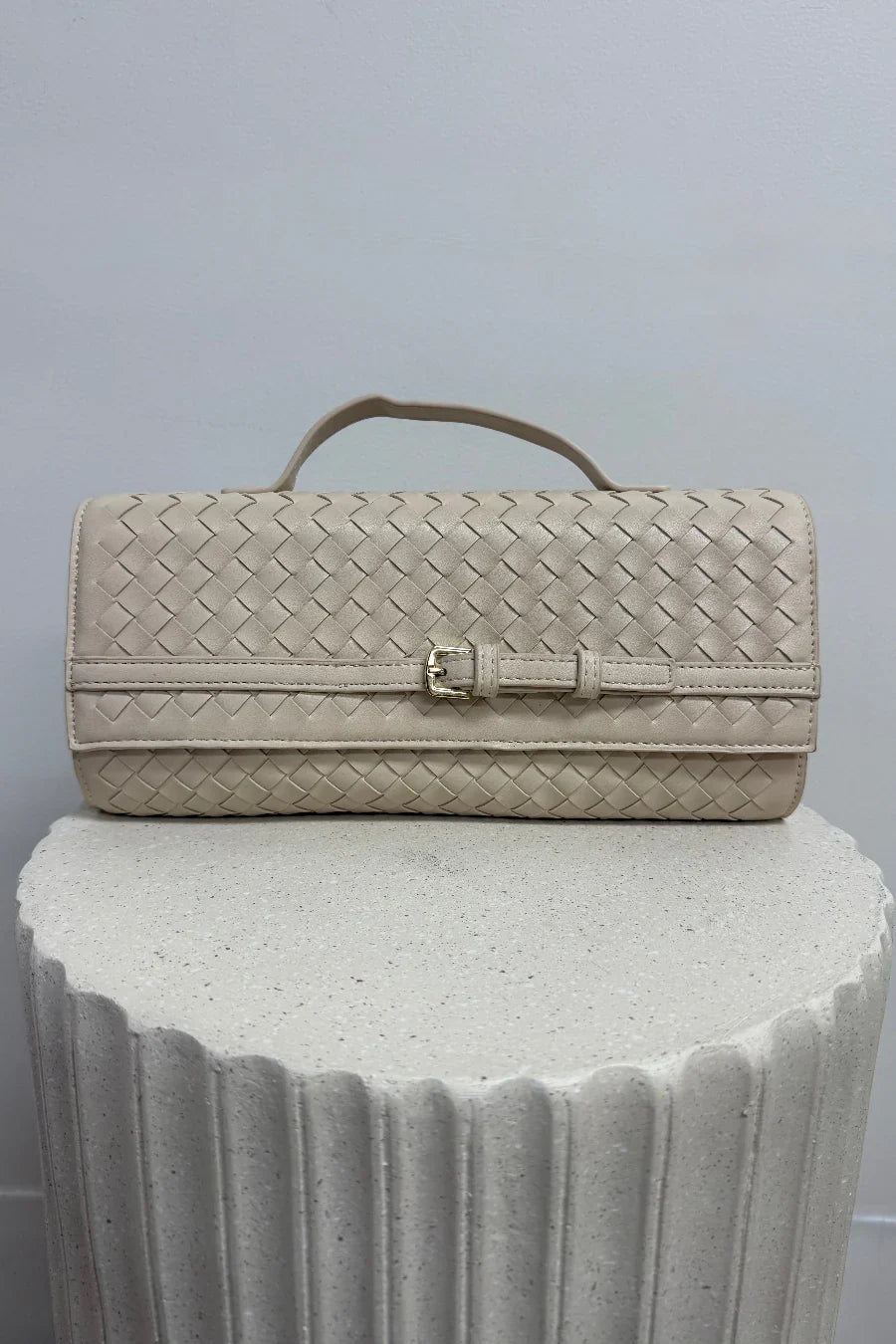 Emerson Crossbody Oatmilk Bag