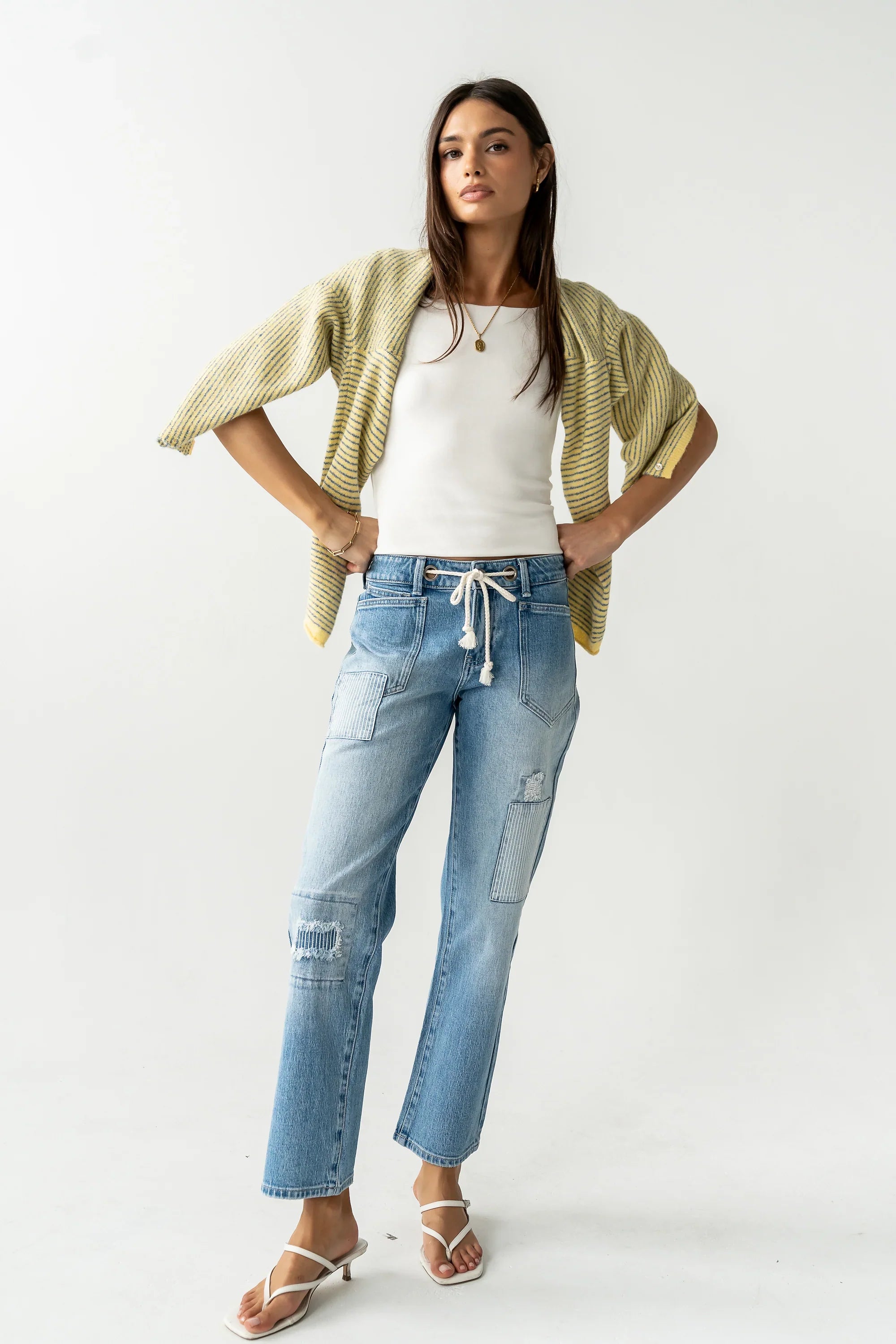 Lizzy Striped Cardigan