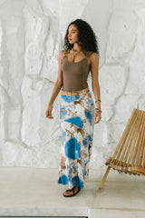 Jojo Watercolor Maxi Skirt