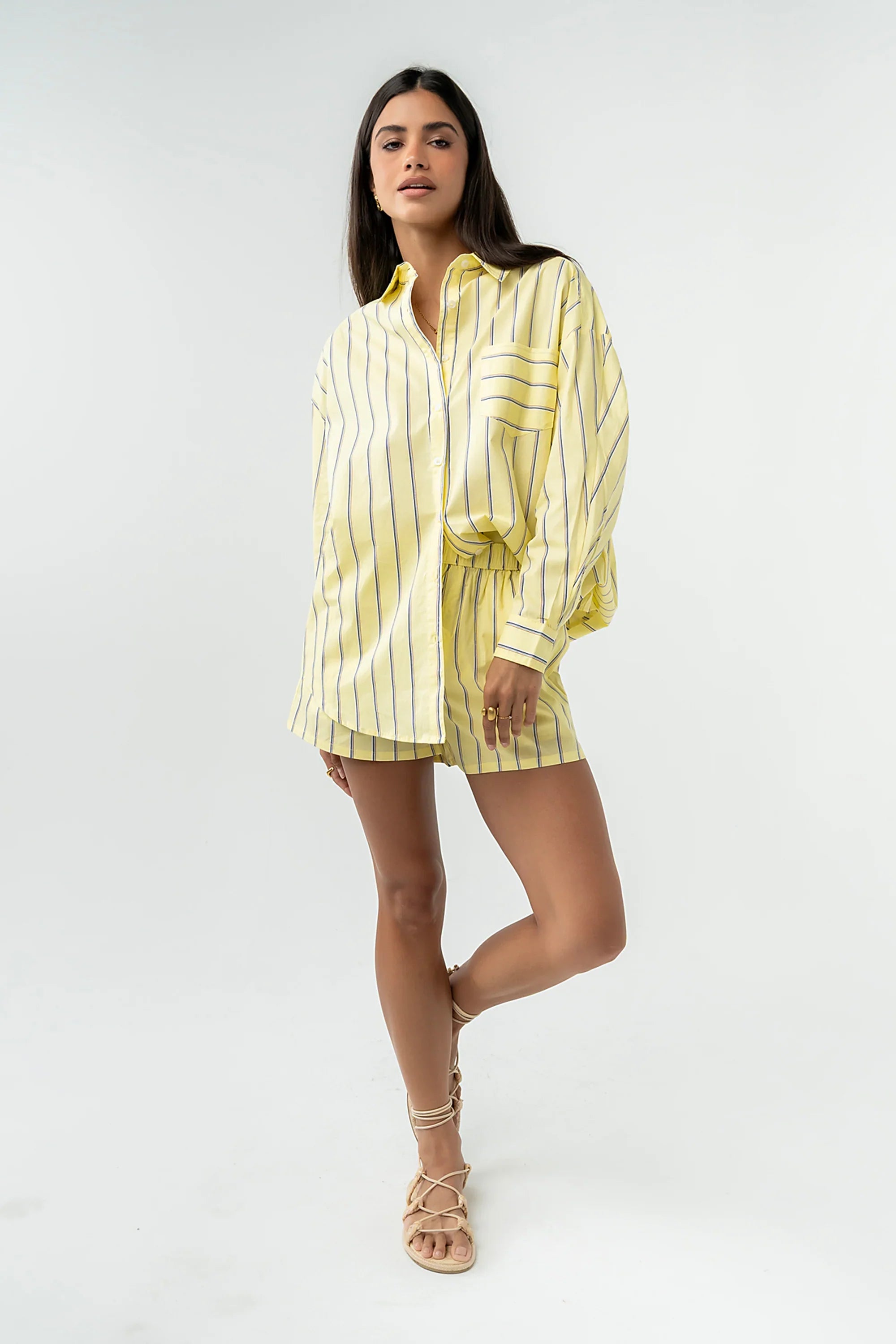 Cody Oversized Button Up
