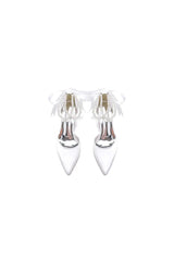 Pointed Toe Party Shoes with Ribbon Tie